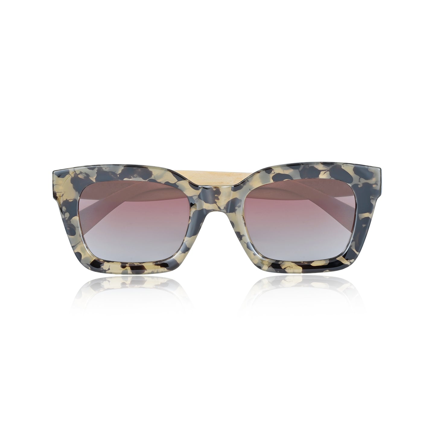 Earth Wood Antalya Polarized Sunglasses - Maple/Brown - ESG607-1