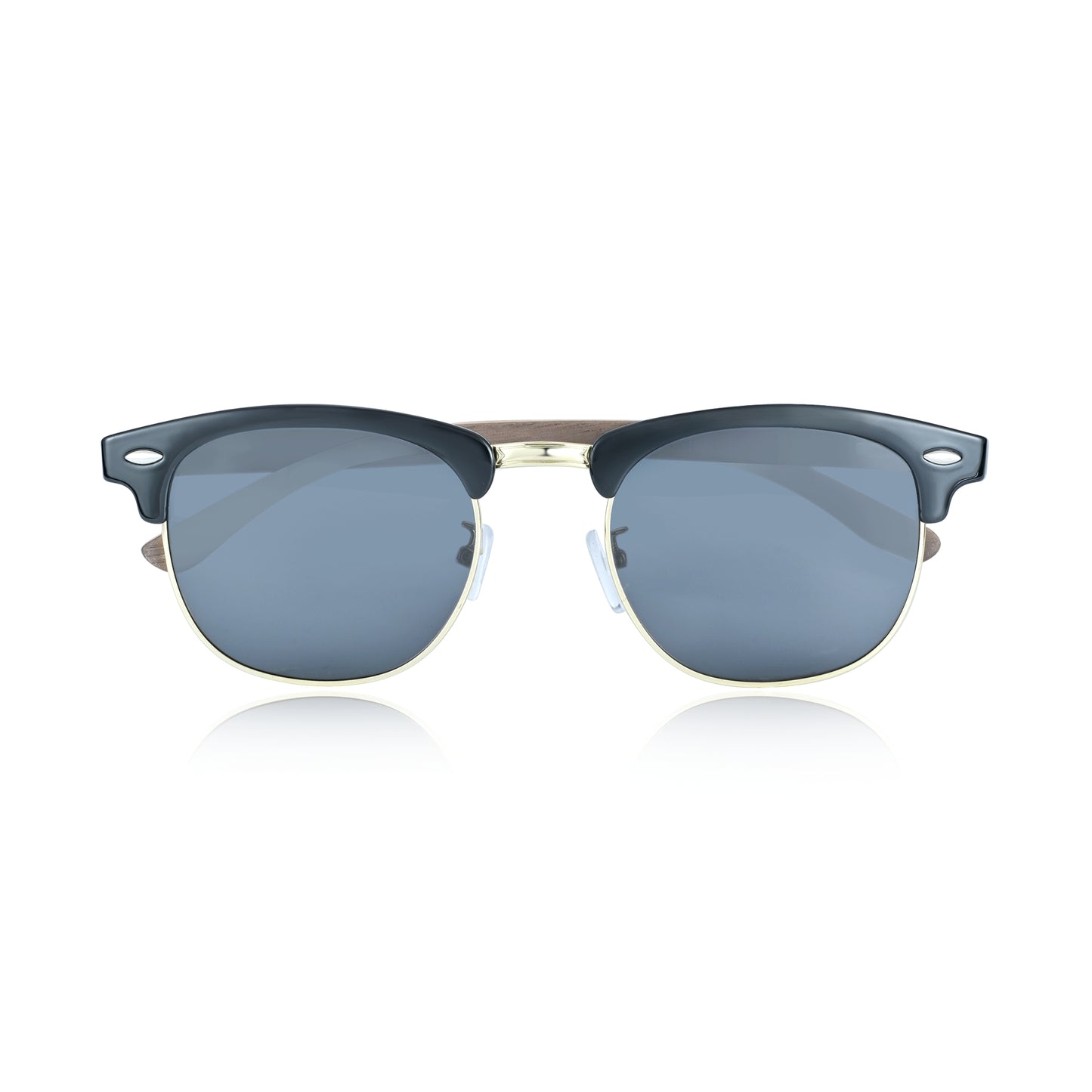 Earth Wood Marokopa Polarized Sunglasses - Walnut/Grey - ESG609-1