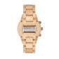 Earth Wood Castillo Bracelet Watch w/Date - Khaki - ETHEW5101