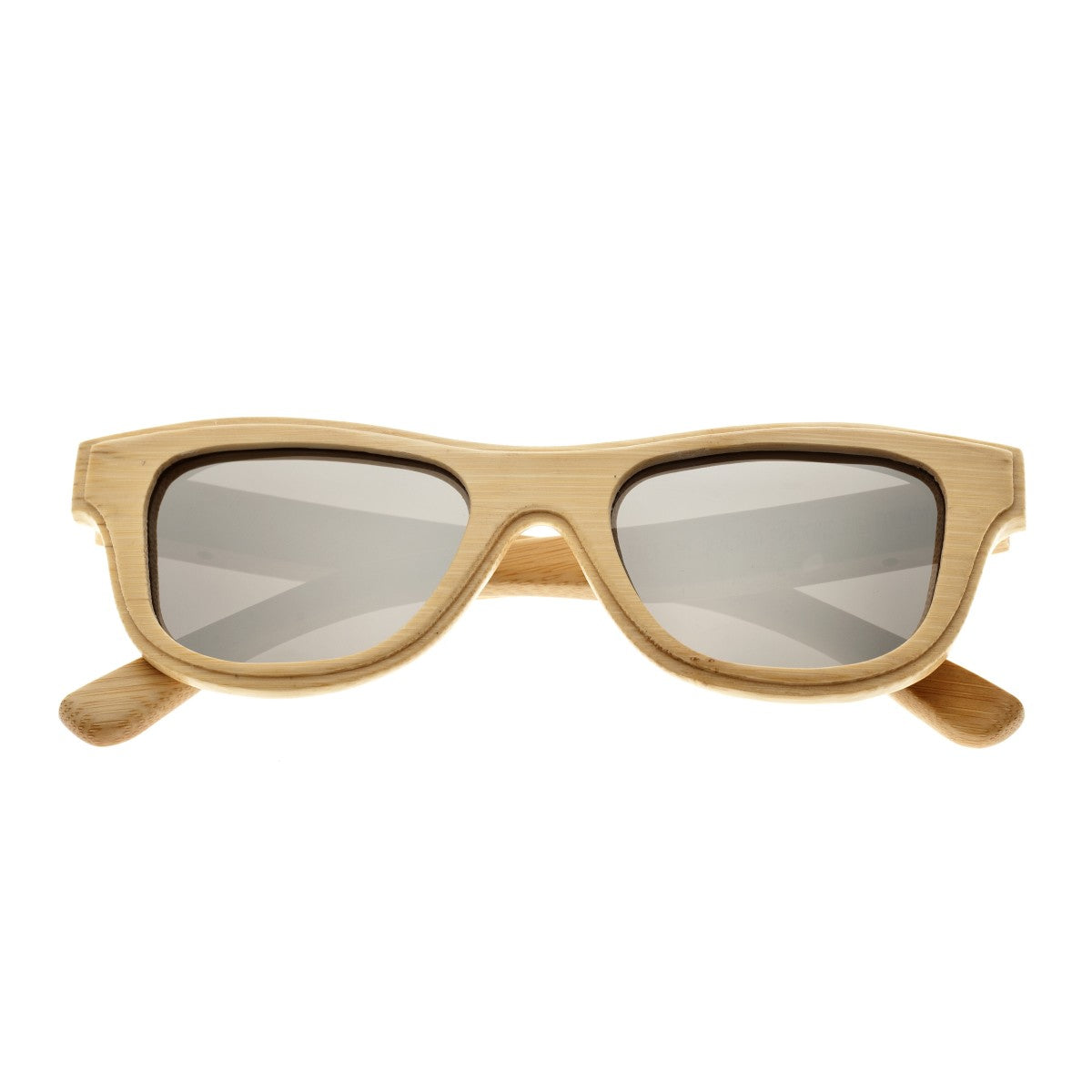 Earth Wood Westport Polarized Sunglasses - Khaki/Silver - ESG041B