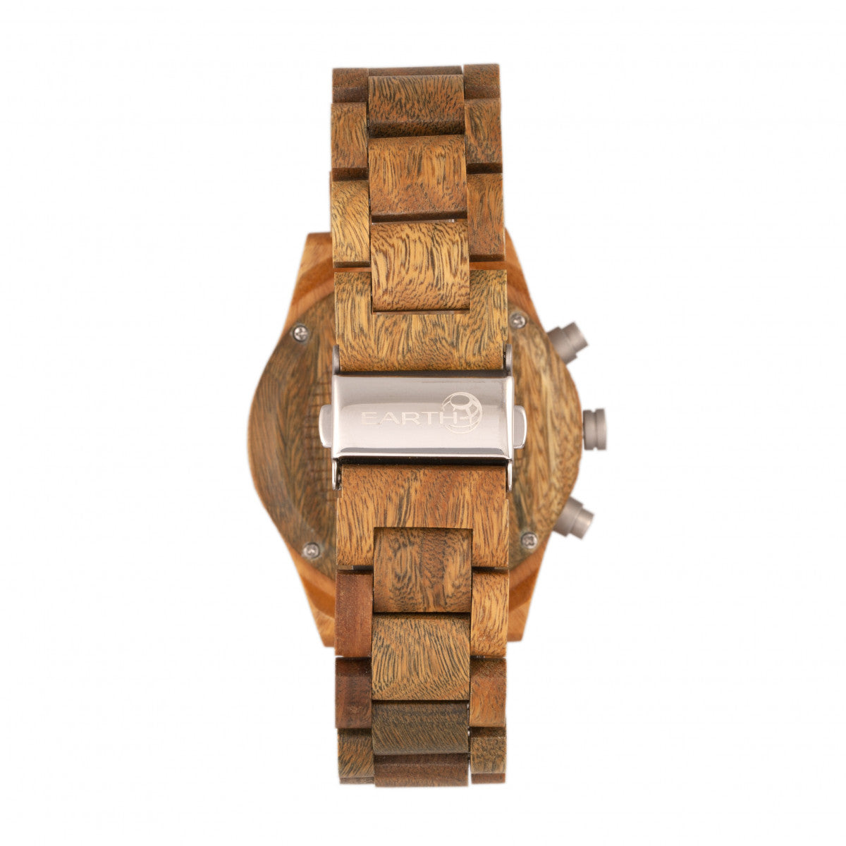 Earth Wood Castillo Bracelet Watch w/Date - Olive - ETHEW5104