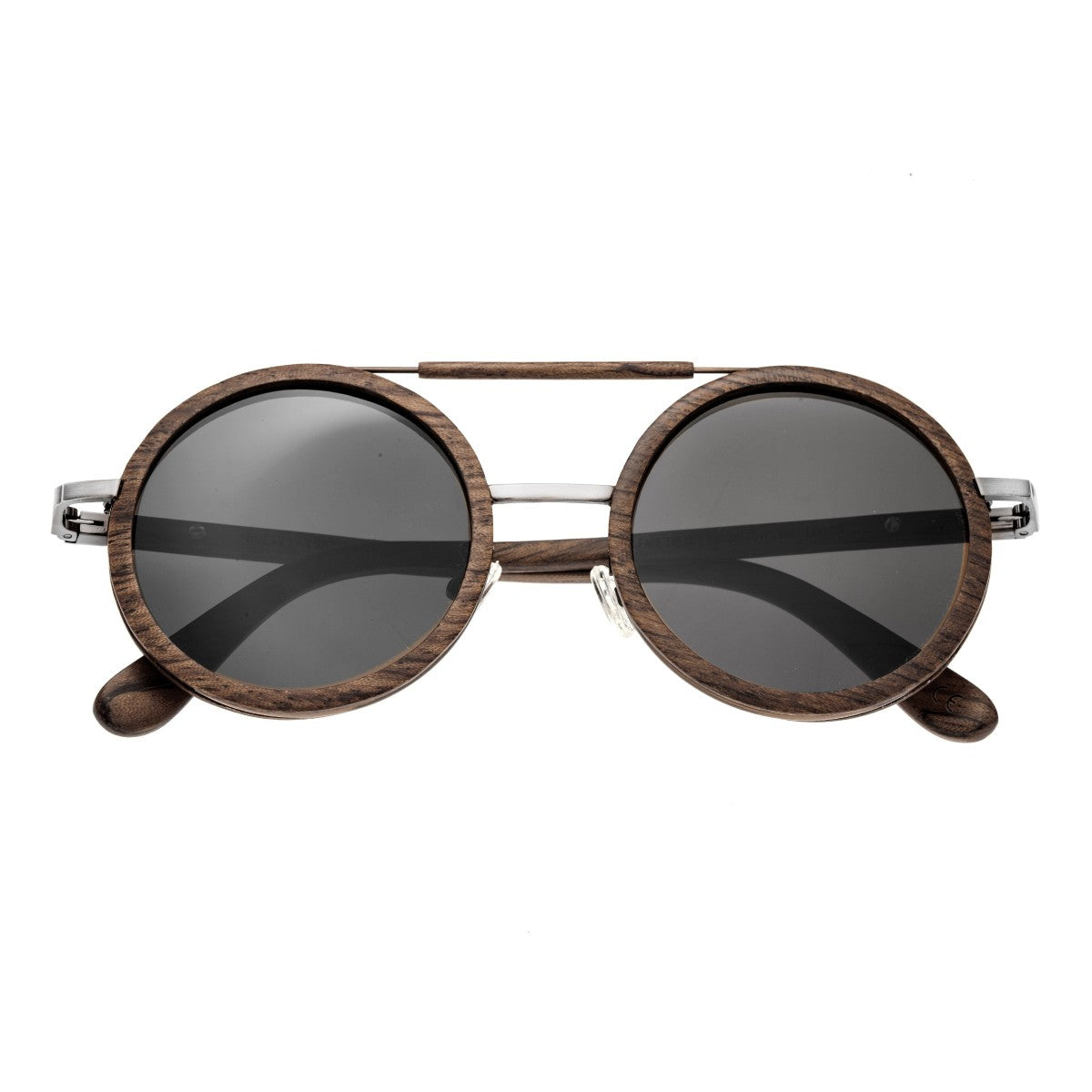 Earth Wood Bondi Polarized Sunglasses - Brown/Black - ESG003B