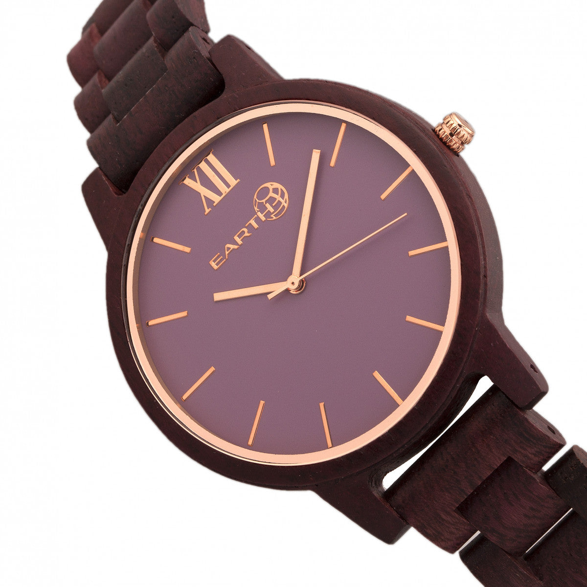Earth Wood Pike Bracelet Watch - Plum - ETHEW5205