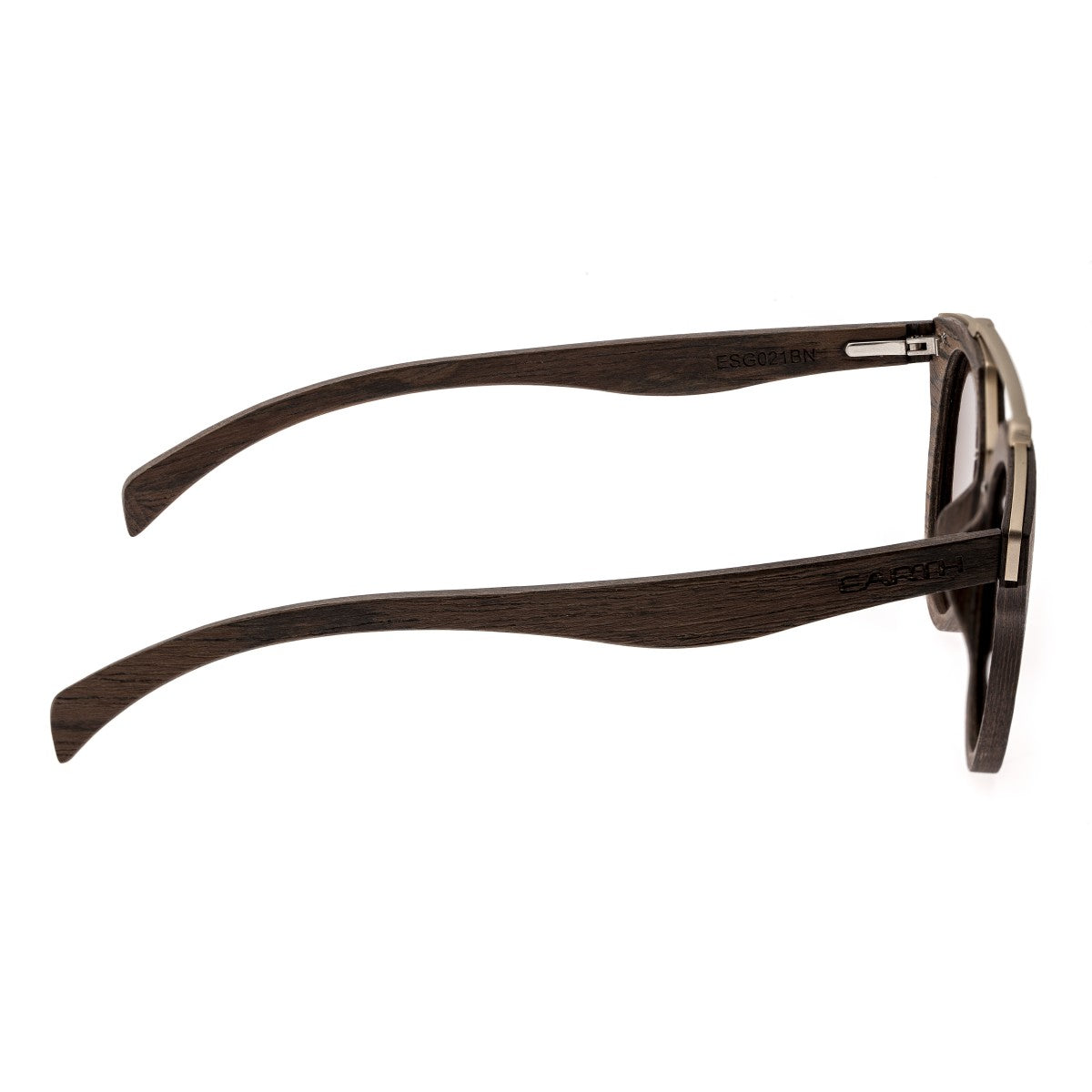 Earth Wood Ceira Polarized Sunglasses - Brown/Brown - ESG021BN