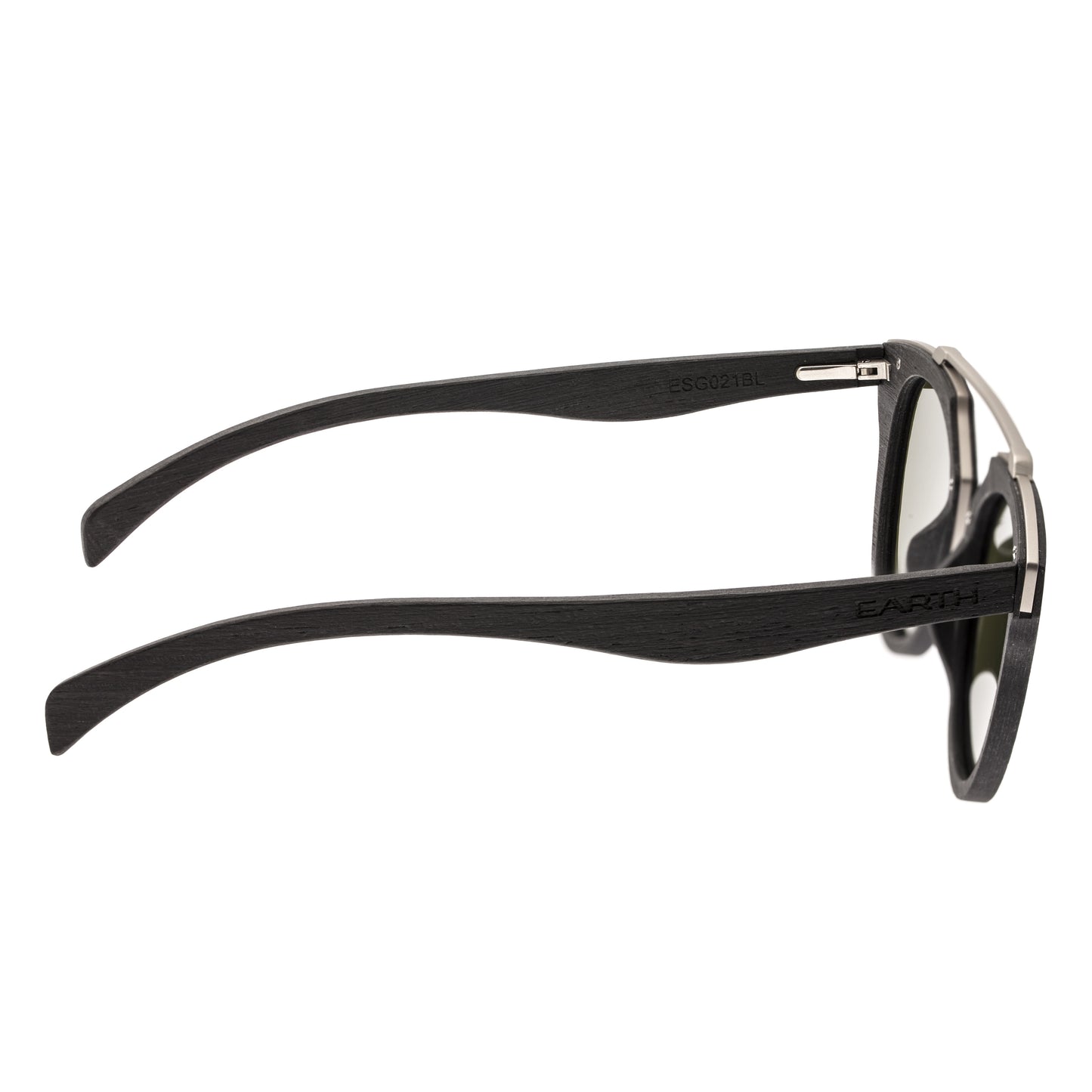 Earth Wood Ceira Polarized Sunglasses - Espresso/Blue - ESG021BL