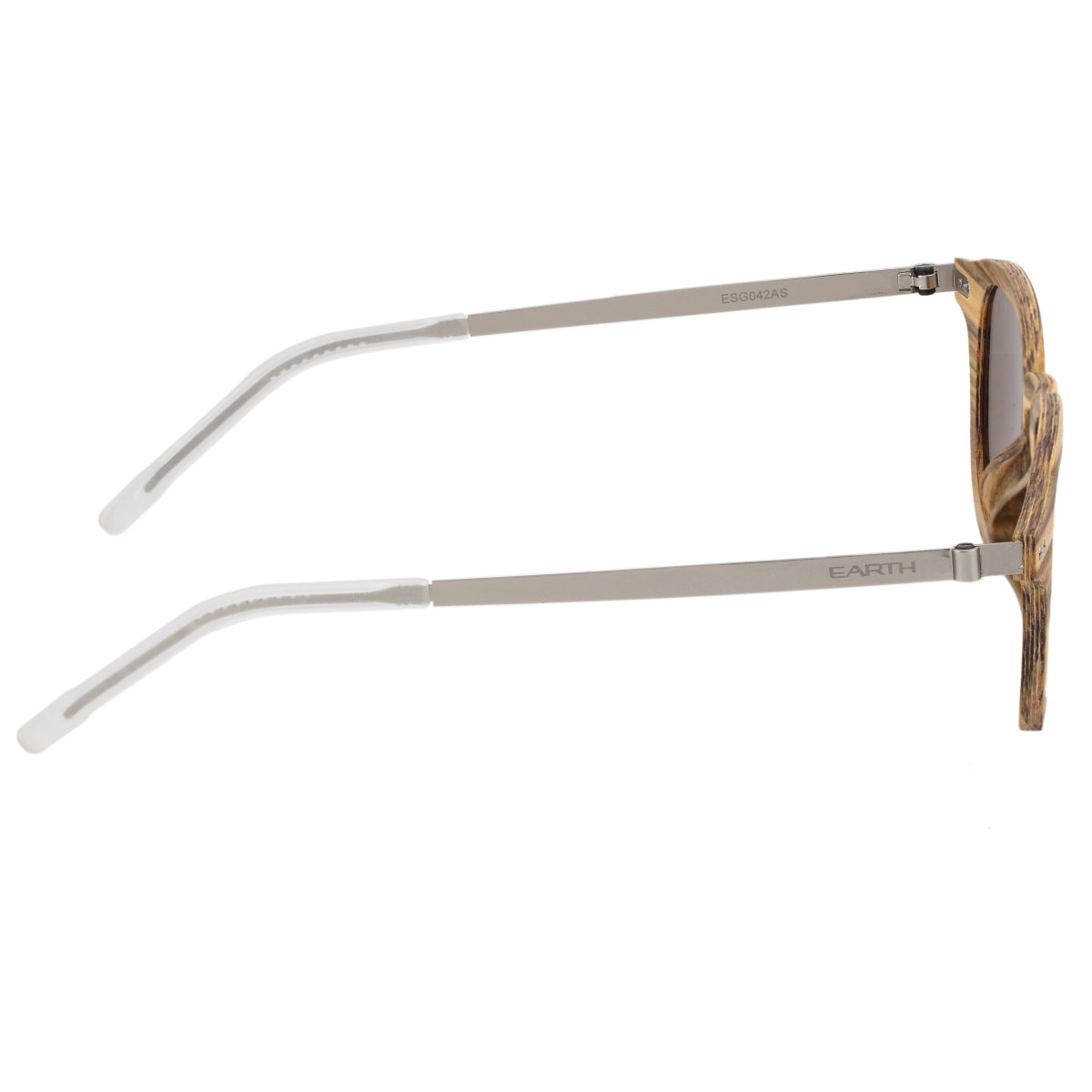Earth Wood Kavaja Polarized Sunglasses - Apple Wood/Brown - ESG042AS