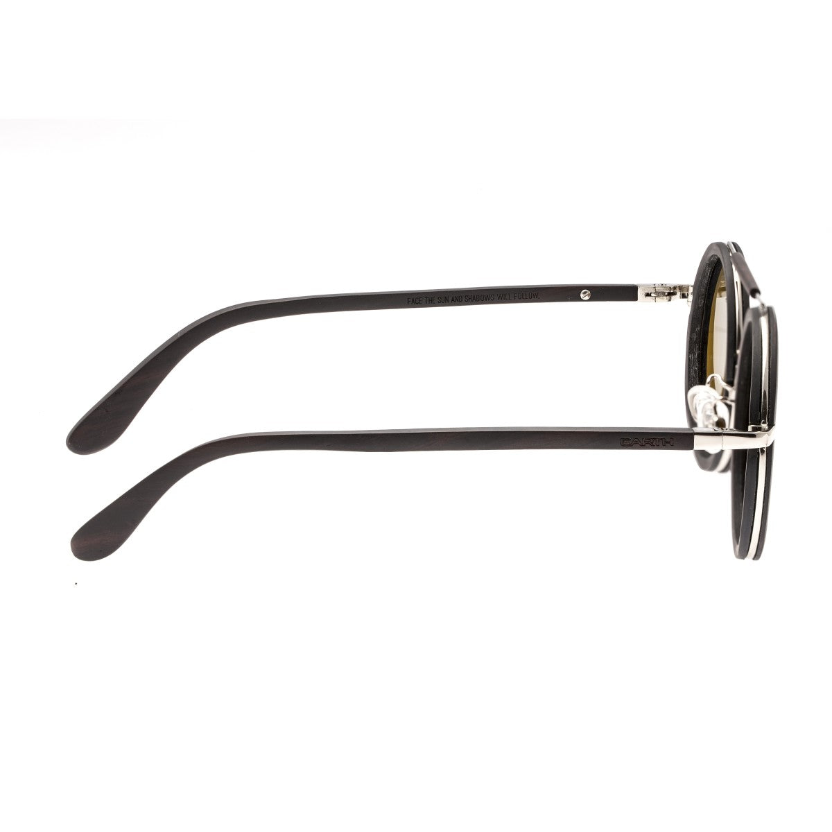Earth Wood Bondi Polarized Sunglasses - Espresso/Blue - ESG003E