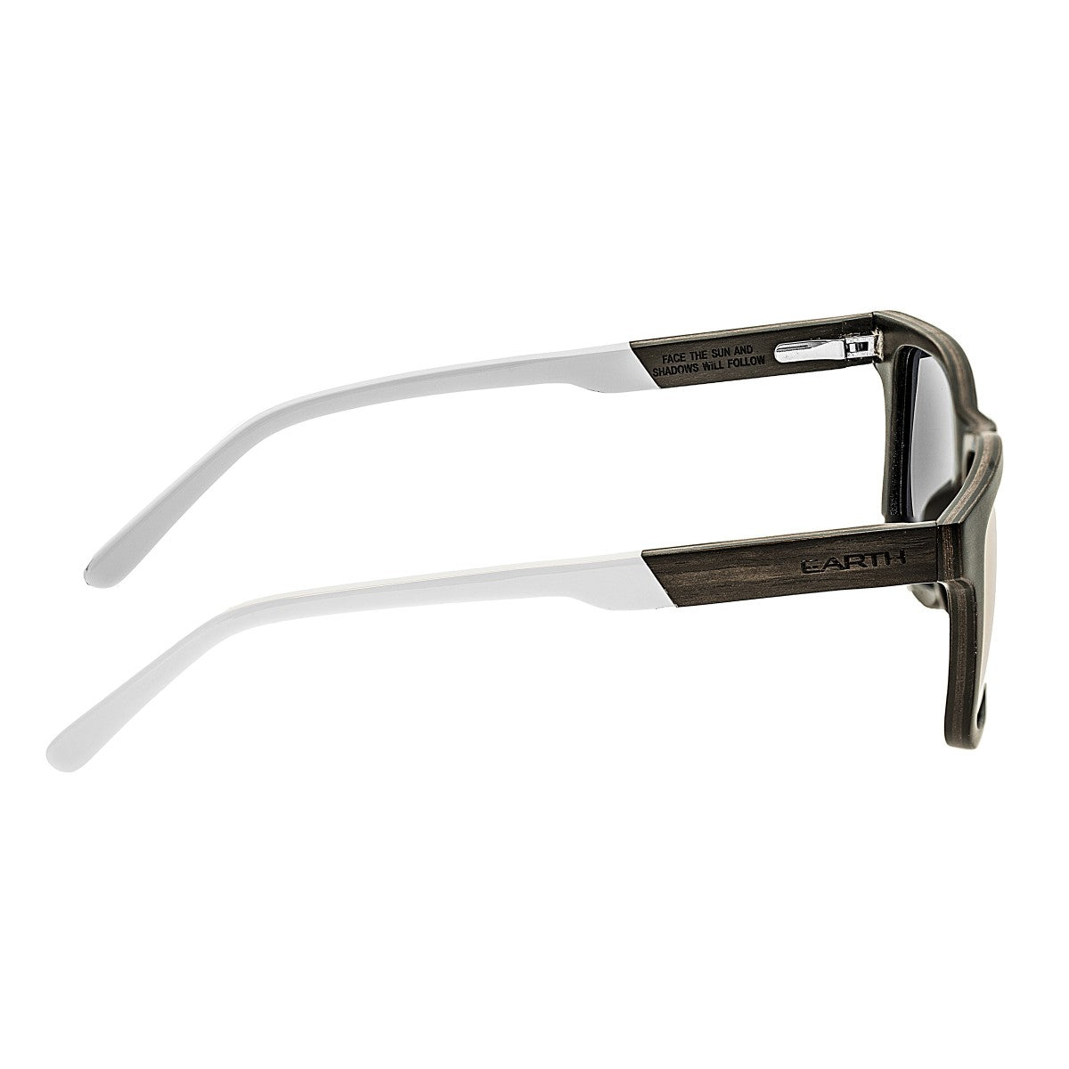 Earth Wood Tide Polarized Sunglasses - Espresso/Red-Yellow - ESG009BR