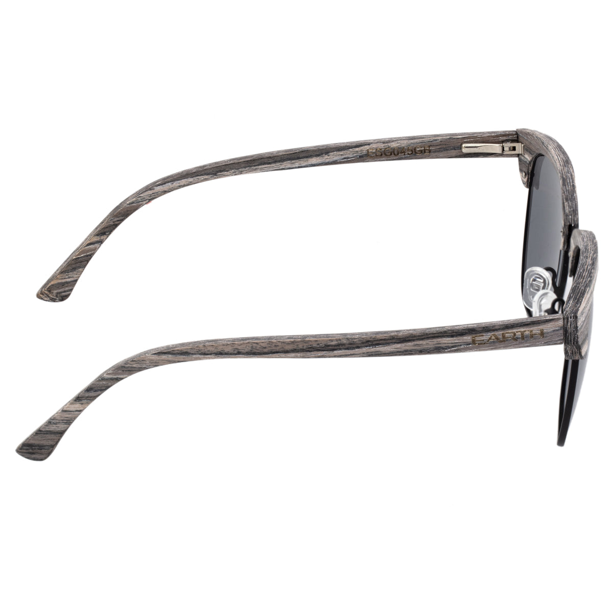 Earth Wood Sassel Polarized Sunglasses - Grey Vine/Black - ESG045GB
