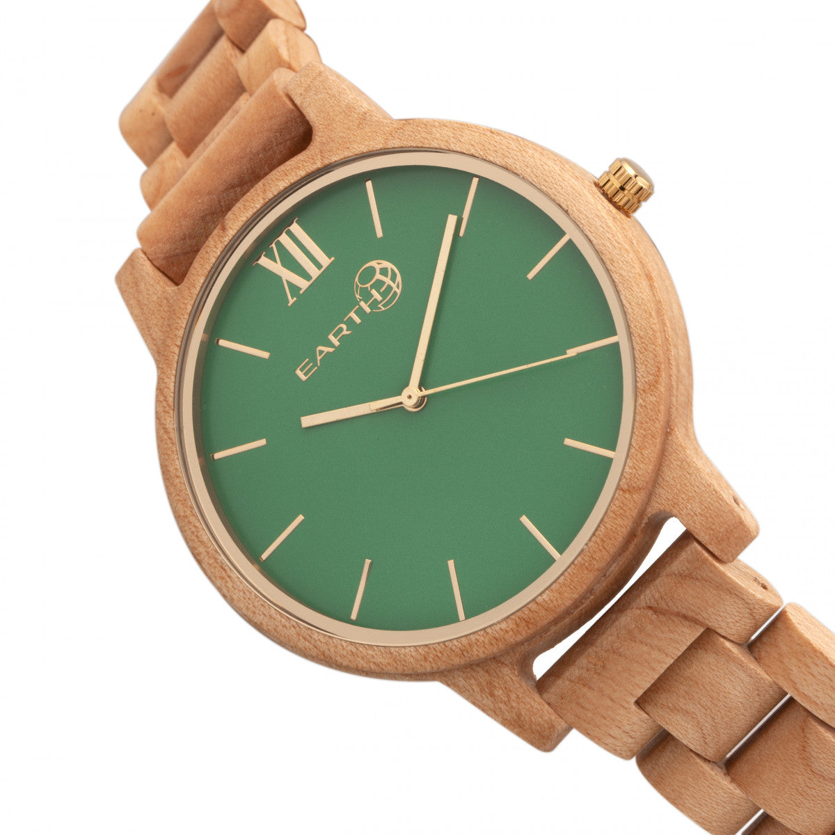 Earth Wood Pike Bracelet Watch - Khaki-Tan - ETHEW5201