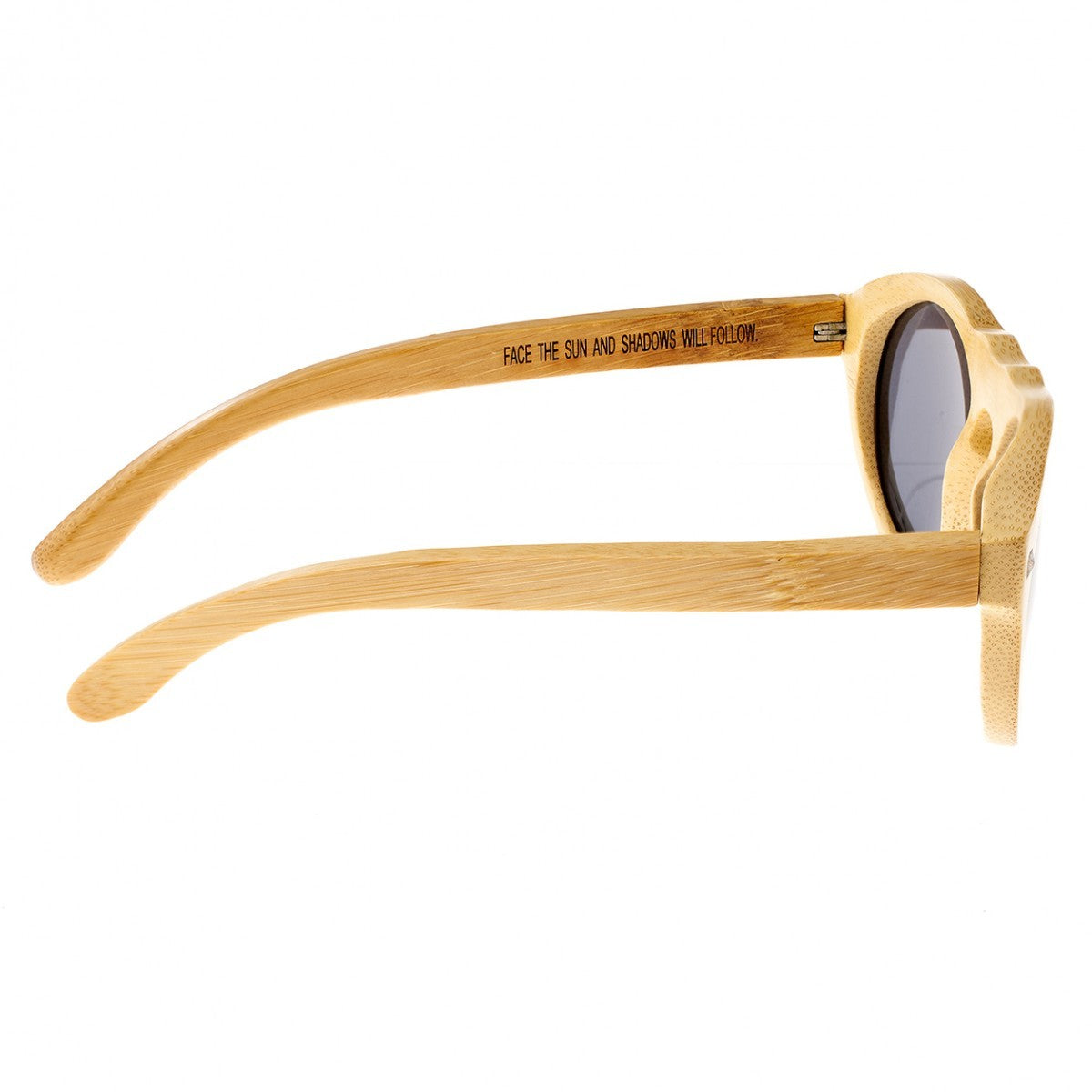 Earth Wood Sunset Polarized Sunglasses - Khaki/Gold - ESG077B