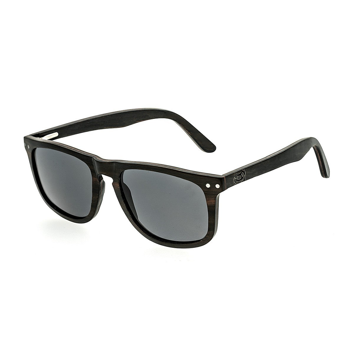 Earth Wood Pacific Polarized Sunglasses - Espresso/Black - ESG008GR