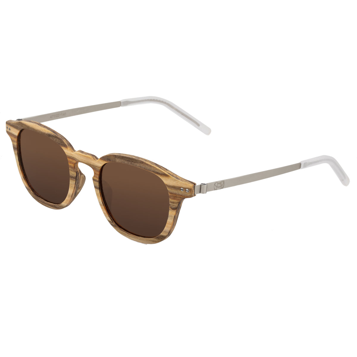 Earth Wood Kavaja Polarized Sunglasses - Apple Wood/Brown - ESG042AS