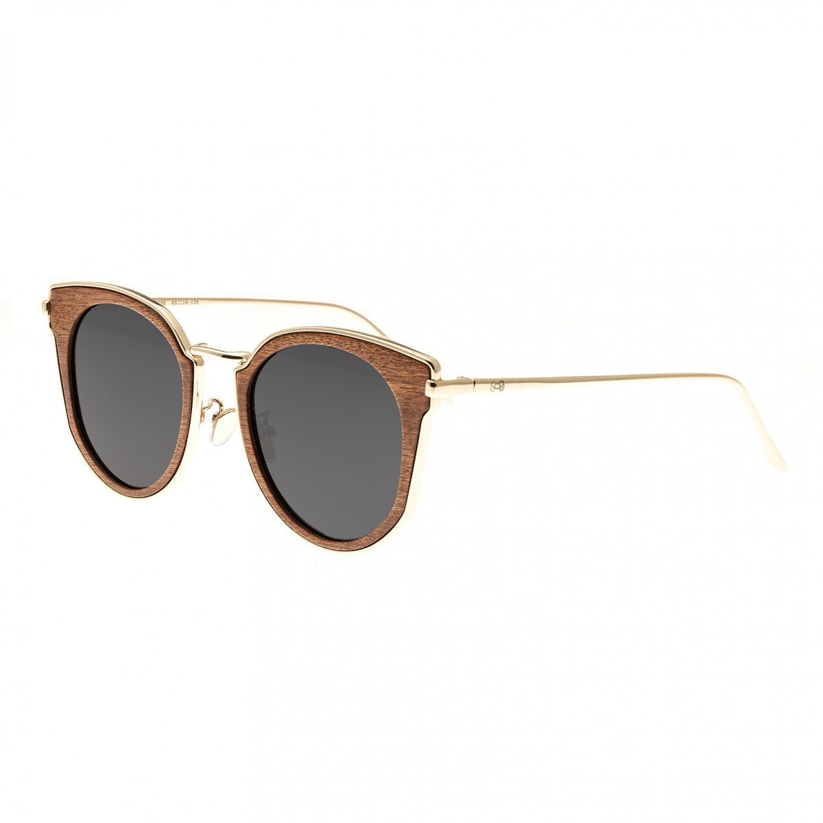 Earth Wood Karekare Polarized Sunglasses - Red Rosewood/Black - ESG028R