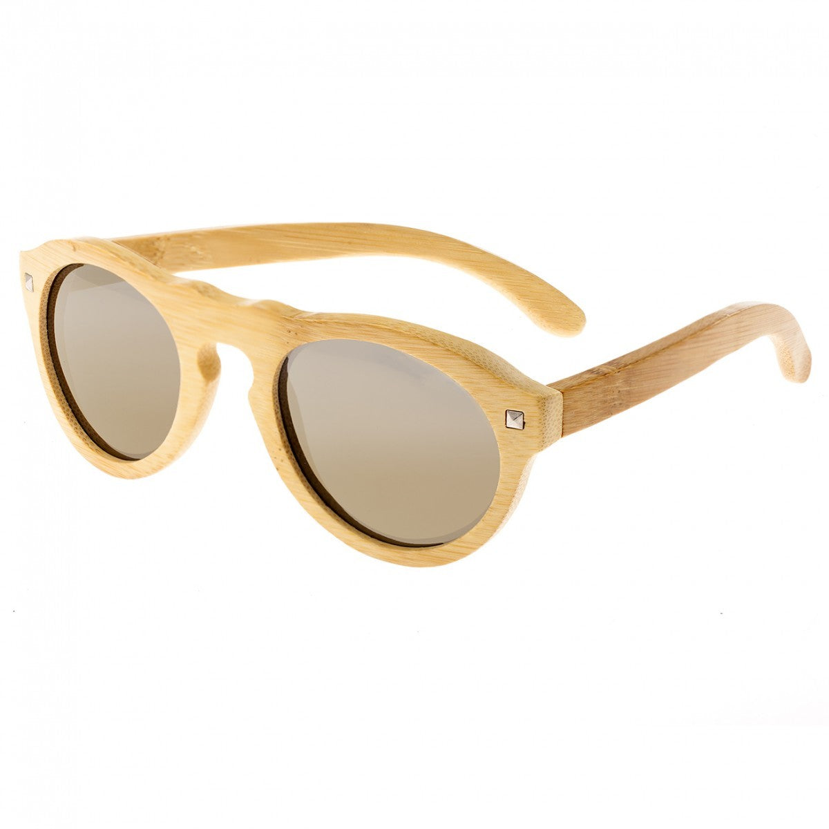 Earth Wood Sunset Polarized Sunglasses - Khaki/Gold - ESG077B