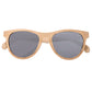 Earth Wood Del Carmen Polarized Sunglasses - Bamboo/Black - ESG002ME