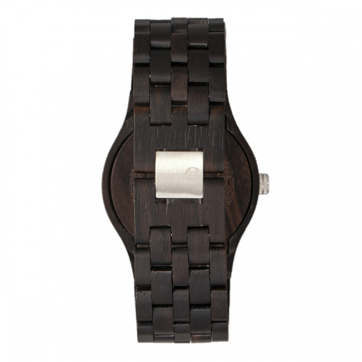 Earth Wood Inyo Bracelet Watch w/Date - Dark Brown - ETHEW3202
