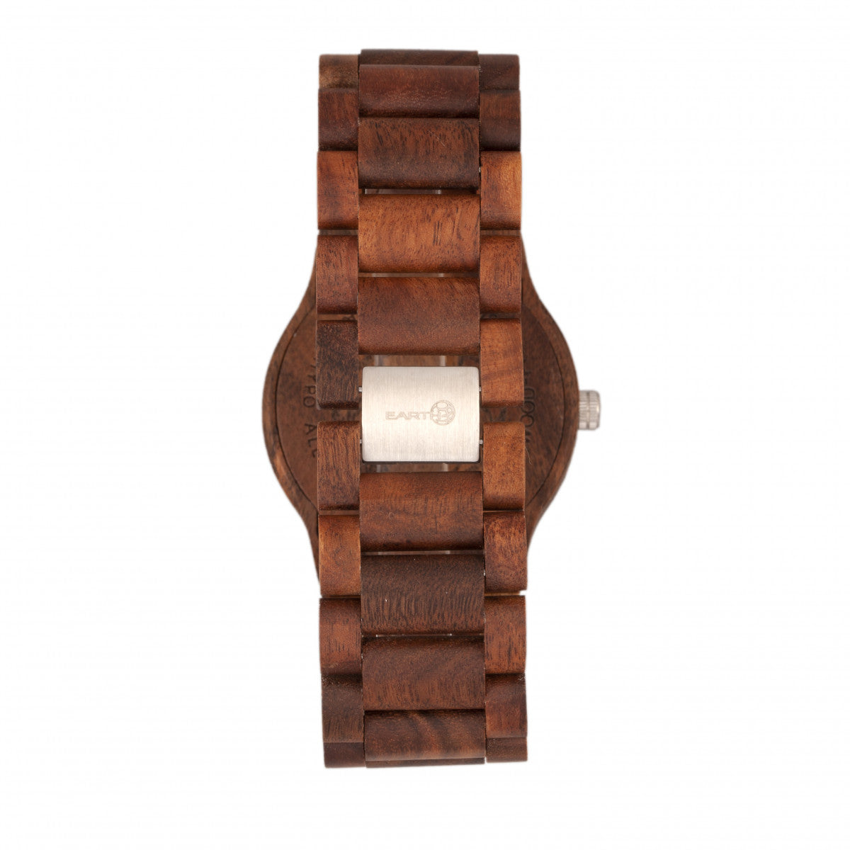 Earth Wood Bonsai Bracelet Watch w/Day/Date - Olive - ETHEW5304