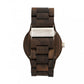 Earth Wood Bighorn Bracelet Watch - Dark Brown - ETHEW3502