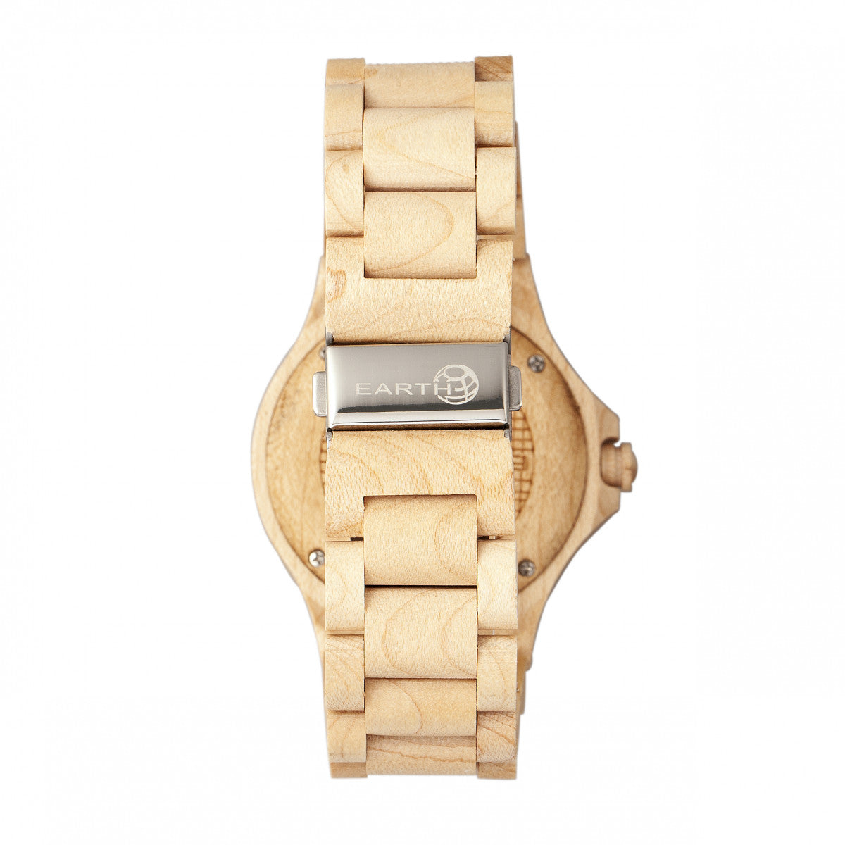 Earth Wood Gila Bracelet Watch w/Magnified Date - Khaki/Tan - ETHEW3301