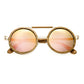 Earth Wood Bondi Polarized Sunglasses - Bamboo/Rose Gold - ESG003W
