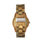 Earth Wood Heartwood Bracelet Watch w/Date - Olive - ETHEW1504