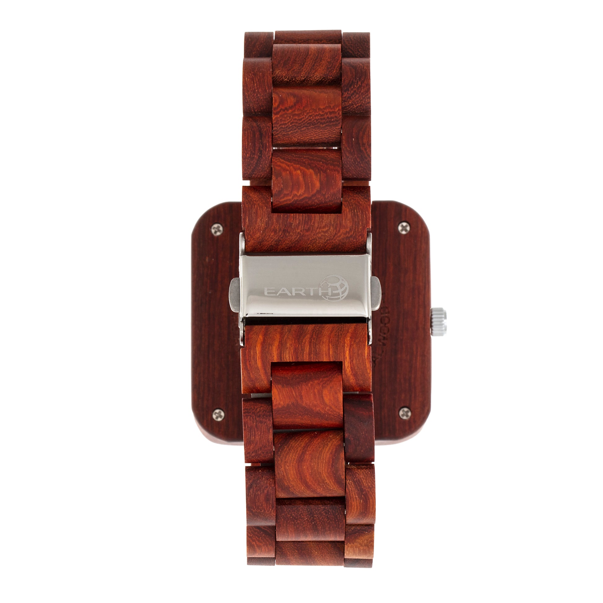 Earth Wood Berkshire Bracelet Watch w/Date - Red  - ETHEW5703