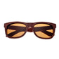 Earth Wood Panama Polarized Sunglasses - Red Rosewood/Black - ESG083R