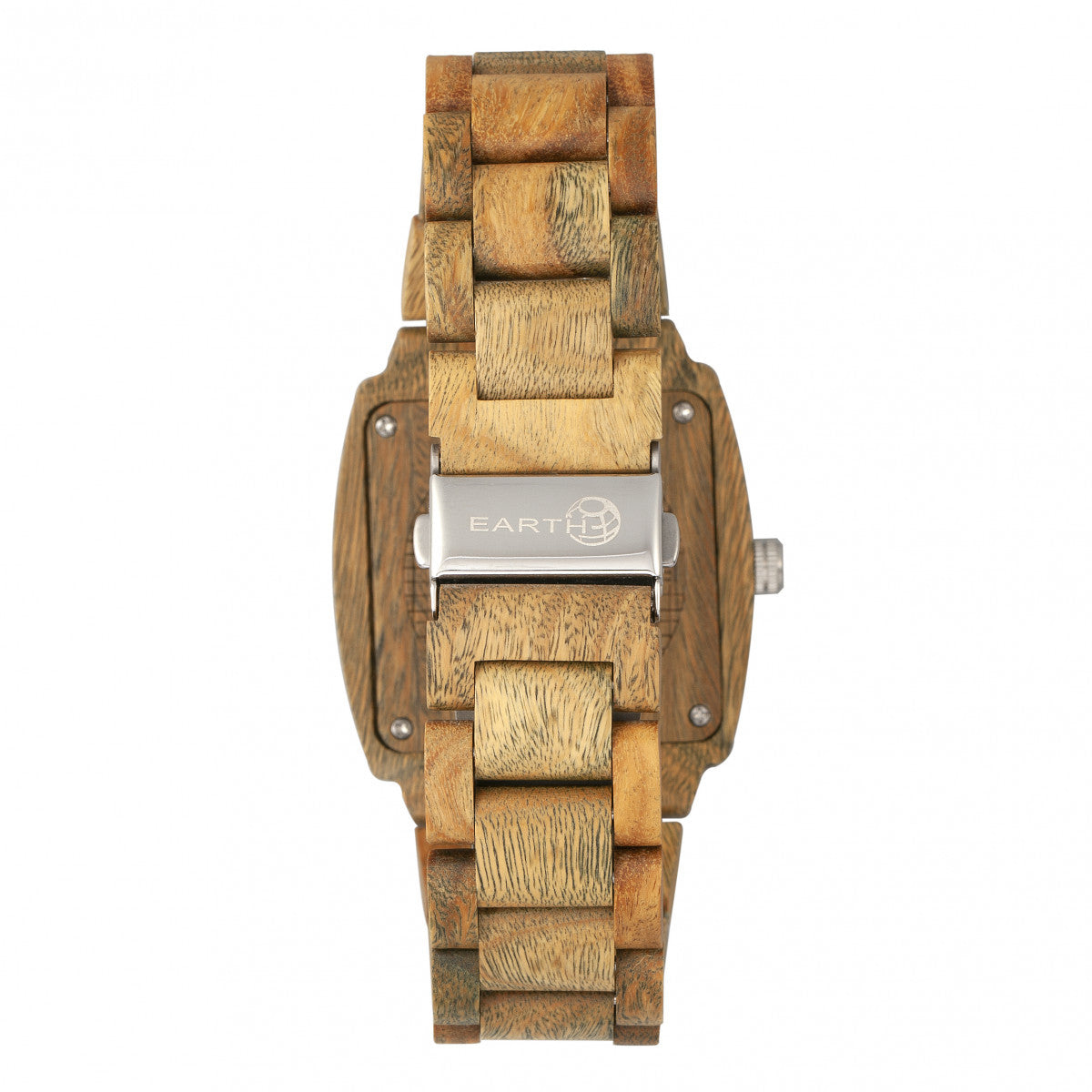 Earth Wood Sagano Bracelet Watch w/Date - Olive - ETHEW2404