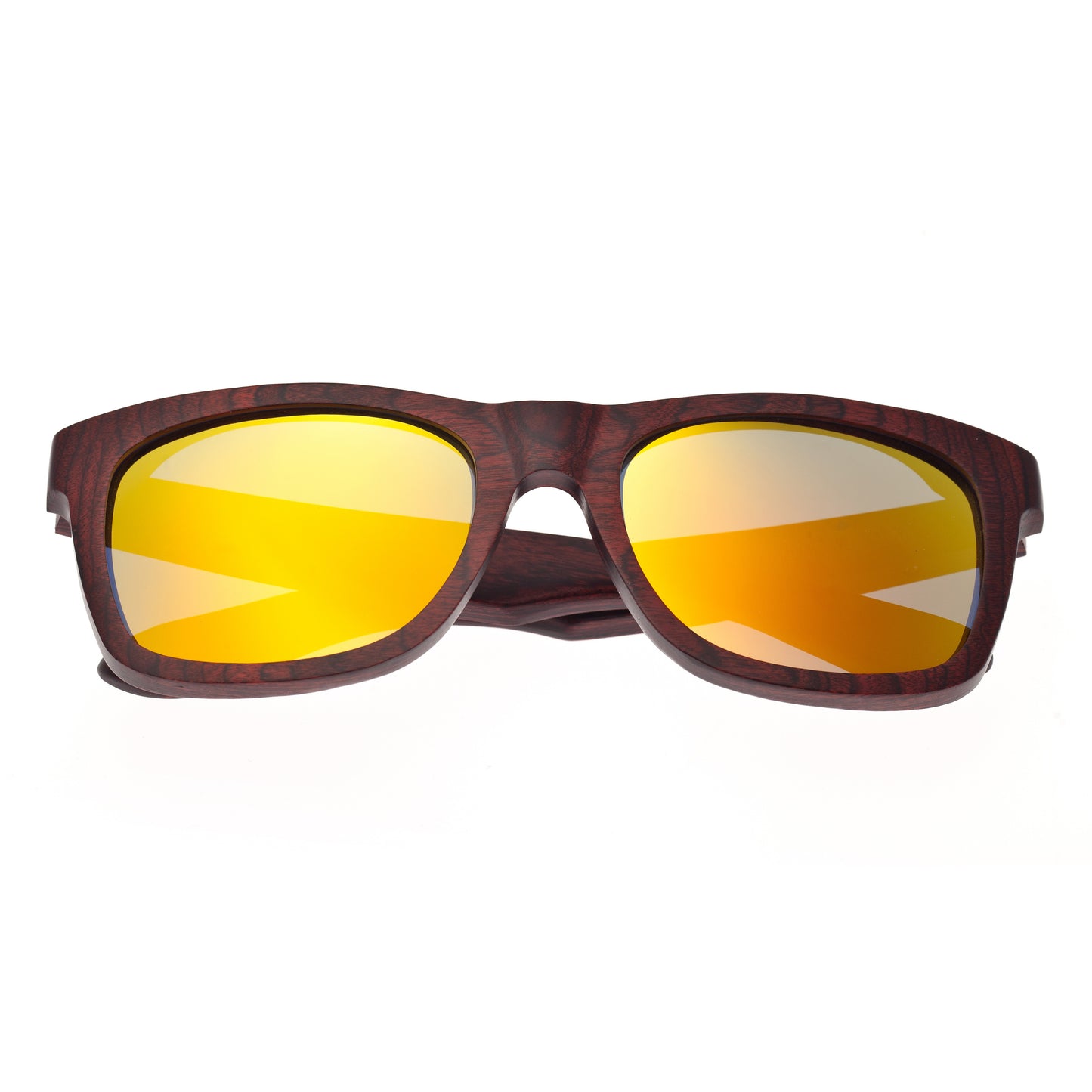 Earth Wood Panama Polarized Sunglasses - Rosewood Ebony/Brown - ESG083RB