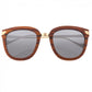 Earth Wood Nissi Polarized Sunglasses - Mahogany/Black - ESG033MG