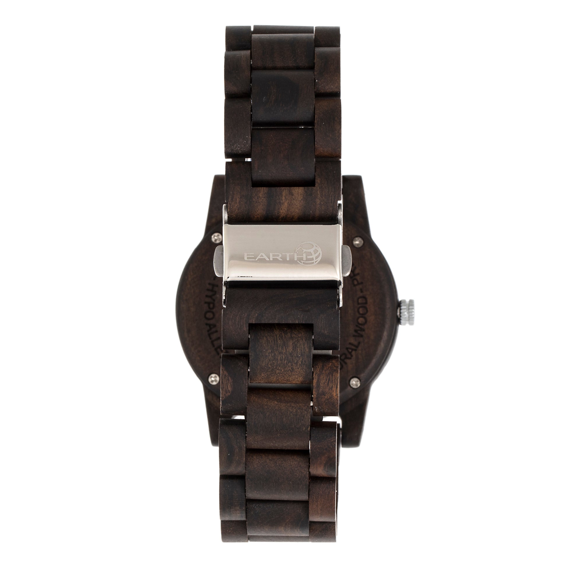 Earth Wood Blue Ridge Bracelet Watch - Dark Brown - ETHEW5802
