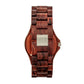 Earth Wood Centurion Bracelet Watch - Red - ETHEW6003