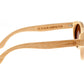 Earth Wood Cocoa Polarized Sunglasses - Khaki/Brown - ESG027B