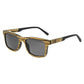 Earth Wood Tide Polarized Sunglasses - Zebrawood/Black - ESG009GR