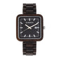 Earth Wood Berkshire Bracelet Watch w/Date - Dark Brown - ETHEW5702