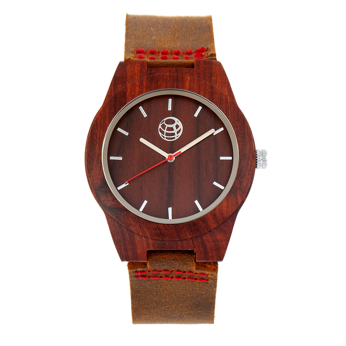 Aztec Watch Earth Wood Aztec Unisex Watch Camel Band Red Case ETHEW4103 – EARTH ...
