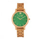 Earth Wood Pike Bracelet Watch - Khaki-Tan - ETHEW5201