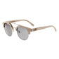Earth Wood Kai Polarized Sunglasses - Beige/Silver - ESG024GY