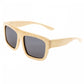 Earth Wood Hermosa Polarized Sunglasses - Khaki/Black - ESG097B