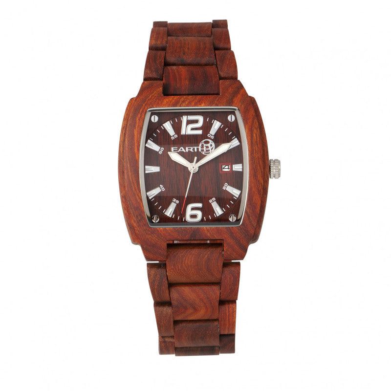 Earth Wood Sagano Bracelet Watch w Date