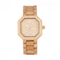 Earth Wood Acadia Bracelet Watch - Khaki/Tan - ETHEW4701