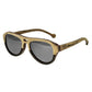 Earth Wood Clearwater Polarized Sunglasses - Brown Stripe-Ebony/Black - ESG046BE