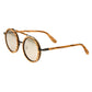 Earth Wood Bondi Polarized Sunglasses - Zebrawood/Silver - ESG003Z
