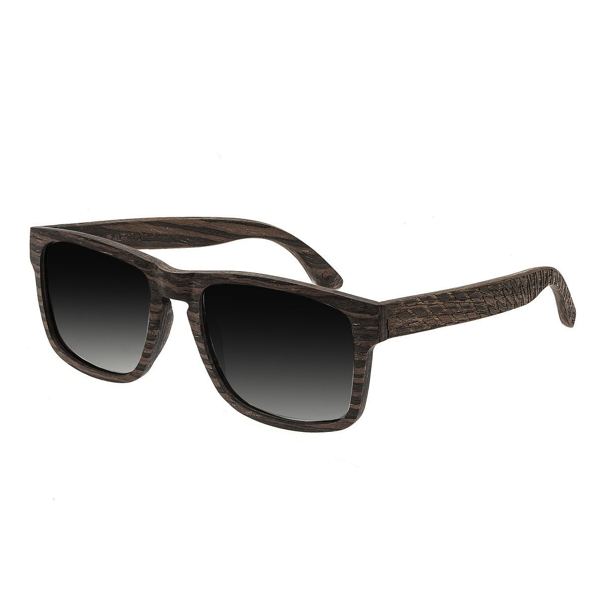 Earth Wood Whitehaven Polarized Sunglasses - Ebony/Black - ESG080E